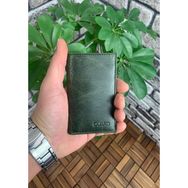 Guard Antik Yeşil İnce Mini Deri Erkek Cüzdanı