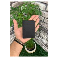 Guard Minimal Siyah Mat Deri Kartlık