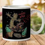 Guardians of the Galaxy Rocket And Groot Baskılı Kupa