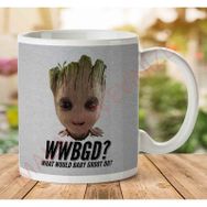 Guardians of the Galaxy What Would Baby Groot Do Baskılı Kupa