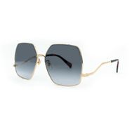 Gucci GG 1005S 002 61 Gold Metal Geometrik Kadın Güneş Gözlüğü