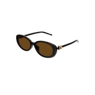 Gucci GG 1684SA 004 55 Kahverengi Oval Kırçıllı Kemik Kadın Güneş Gözlüğü
