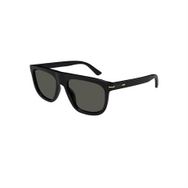 Gucci GG 1726S 001 56 Siyah Oval Kemik Unisex Güneş Gözlüğü