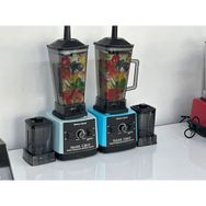 Güçlü 7000W 2,5l Endüstriyel Buz Kırıcı ve Blender, Siyah - Ahşap
