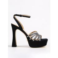 Guess FLPIRTSAT03 Siyah Kadın Topuklu Ayakkabı