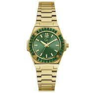 Guess GCZ34002L9MF Quartz Çelik Altın Rengi Yeşil Kadran 34 mm Kadın Kol Saati