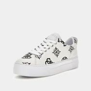 Guess Gianele Peony Logo White Black Erkek Sneaker