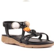 Guja 22Y150-9 Siyah Kadın Sandalet