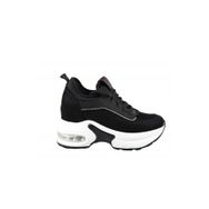 Guja Sneakers Siyah Kadın Spor Ayakkabı