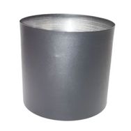 Güleç Yapay Çiçek 22*22*22 Siyah Metal Saksı
