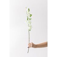 Güleç Yapay Çiçek 80 cm Beyaz Yapay Begonvil Dalı