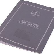 Gülpaş Plastik Kapak 25x35 10 Ders Yoklamasız Ders Defteri