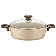 Gülsan Safran 20 cm Granit Basık Pilav ve Karnıyarık Tenceresi