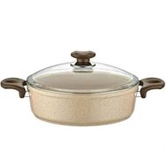 Gülsan Safran Granit 24 cm Basık Tencere