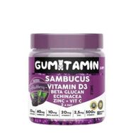 Gumitamin Sambucus Vitamin D3 Beta Glucan 60 Çiğnenebilir Tablet