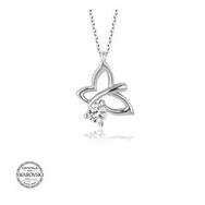 Gümüş Hane Swarovski Taşlı Gümüş Yusufcuk Kadın Kolye