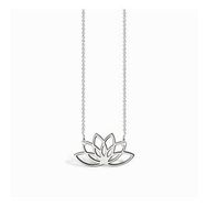 Gümüş Lotus Kolye