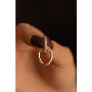 Gümüş Rose Tamtur Bayan Yüzük