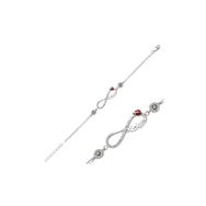 Gumush BR0460129 Taşlı Gümüş Bileklik
