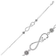 Gumush BR0460139 Taşlı Gümüş Bileklik