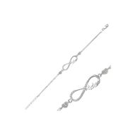 Gumush BR0460142 Taşlı Gümüş Bileklik