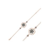 Gumush BR0460322 Yaşam Çiçeği Gümüş Kadın Bileklik