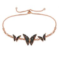 Gumush BR0460666 Kelebek Asansör Gümüş Bileklik