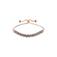 Gumush BR0460677 Baget Taşlı Asansör Gümüş Bileklik