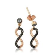 Gumush EA0710008 Gümüş Sonsuzluk Çivili Küpe