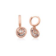 Gumush EA1160199 Gümüş Aşk Döngüsü Küpe