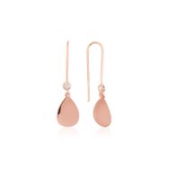 Gumush EA1160203 Gümüş Sallantılı Damla Küpe