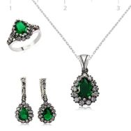 Gumush Hürrem Sultan Kadın Gümüş Set