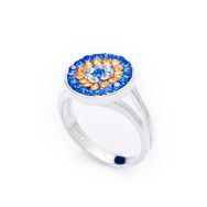 Gumush LRG81106002 Gümüş Nazarlı Bayan Yüzük