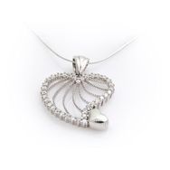 Gumush PND47138036 Taşlı Gümüş Kolye