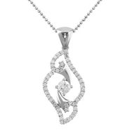 Gumush PND47138268 Taşlı Gümüş Kolye