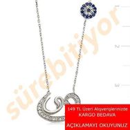 Gumush PT1340013 Taşlı Gümüş Kolye