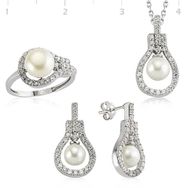 Gumush SET101129 Taşlı Gümüş Set
