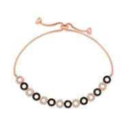 Gumush T4474 Gümüş Rose Halka Asansör Bileklik