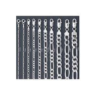 Gumush T4505 4.2 mm 120 mikron Gümüş Figaro Zincir