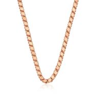 Gumush T5100 Rose Pullu Arpa Gümüş Zincir