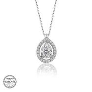 Gumush T5742 Swarovski Taşlı Tektaş Gümüş Kadın Kolye