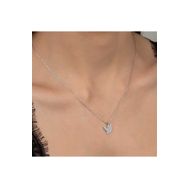 Gumush T5803CN Swarovski Taşlı Kuş Kadın Gümüş Kolye