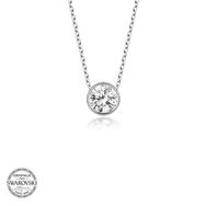 Gumush T5849 Swarovski Taşlı Tektaş Gümüş Kadın Kolye