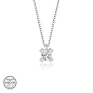 Gumush T5888 Swarovski Taşlı Tektaş Gümüş Kadın Kolye