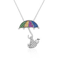 Gumush T6203 PB Doğan Bebek Gümüş Kolye