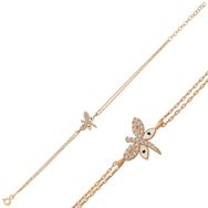 Gumush T6456 ​Rose Yusufçuk Kadın Gümüş Bileklik