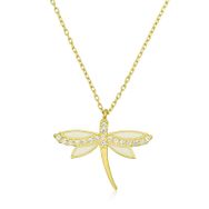 Gumush T6536 Gold Yusufçuk Bayan Gümüş Kolye