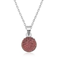 Gumush T6944 Kristal Taşlı Kadın Gümüş Kolye