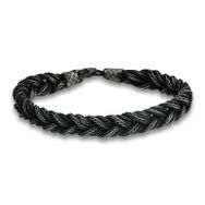 Gumush T7179 Gümüş Kazaziye Örgü Bileklik