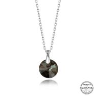 Gumush T7268 Swarovski Crystal Iris Yeşil Taşlı Gümüş Kadın Kolye